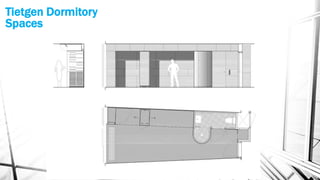Tietgen Dormitory
Spaces
 