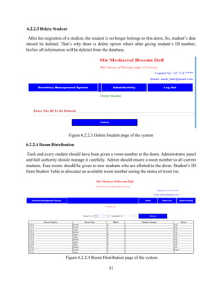 Dormitory management system project report | PDF