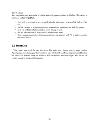 Dormitory management system project report | PDF