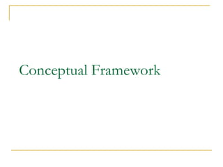 Conceptual Framework