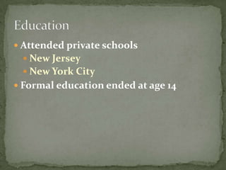 Detested father and stepmother 