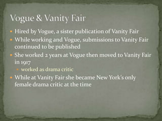 Referred to Eleanor as “the housekeeper”Attended private schools New JerseyNew York CityFormal education ended at age 14Education	