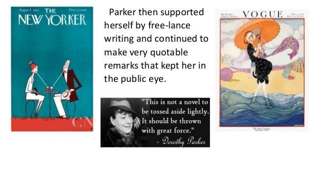 Dorothy Parker Adult Ed Dorothy Parker Adult Ed
