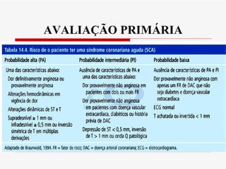 AVALIAÇÃO PRIMÁRIA 