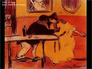 Titulo: El divan
Autor: Pablo Ruiz Picasso
 