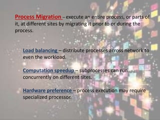 Distributed Operating Systems | PPTX | Operating Systems | Computer ...