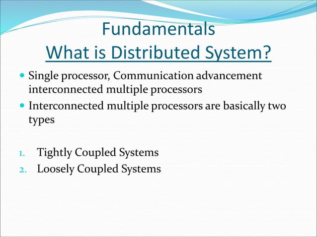 Distributed Operating System | PPT