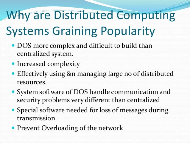 Distributed operating system research papers