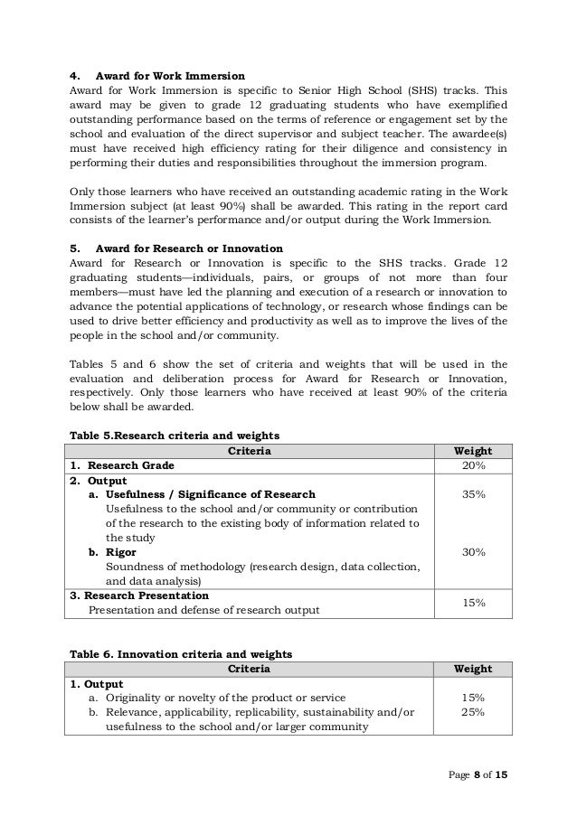 performance award card