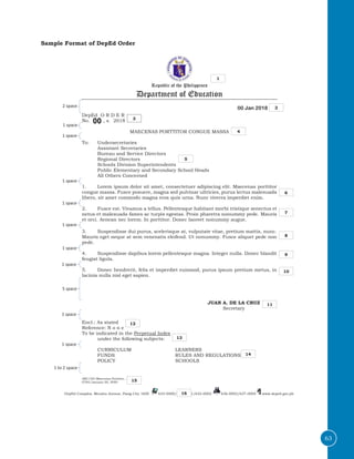 DepEd Manual of Style 2018 | PDF