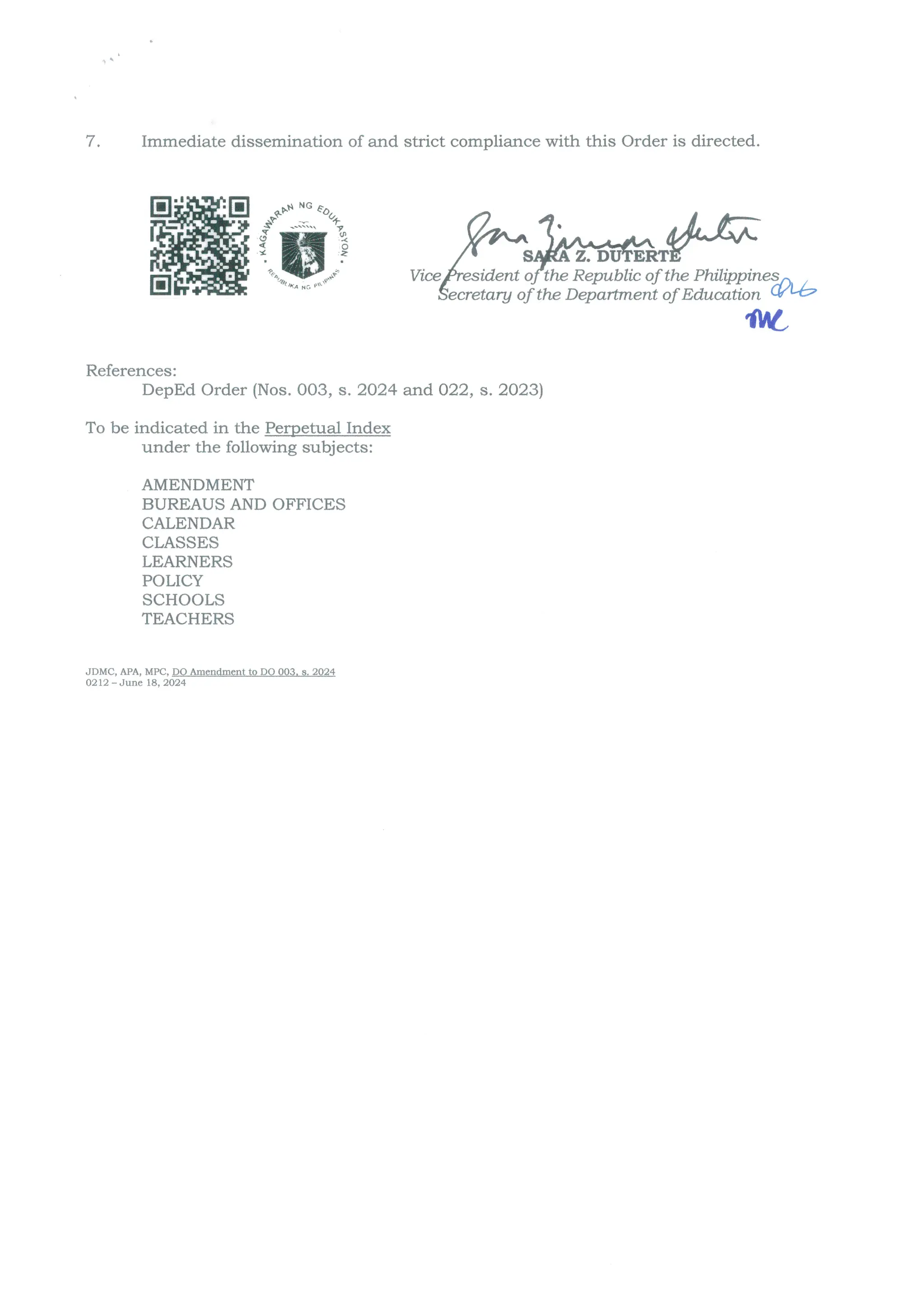DepEd School Calendar 20242025 DO_s2024_008 PDF