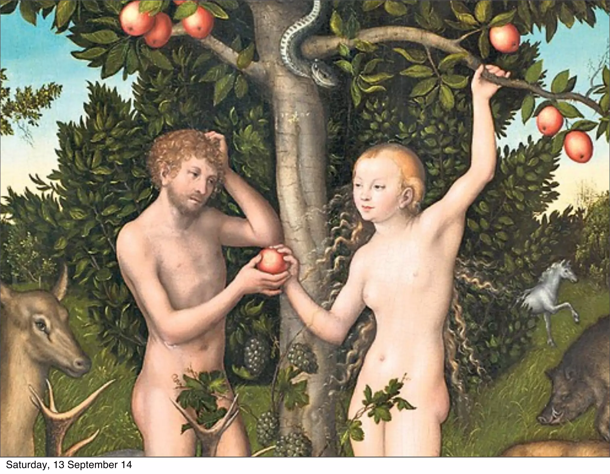 Saturday, 13 September 14 
 