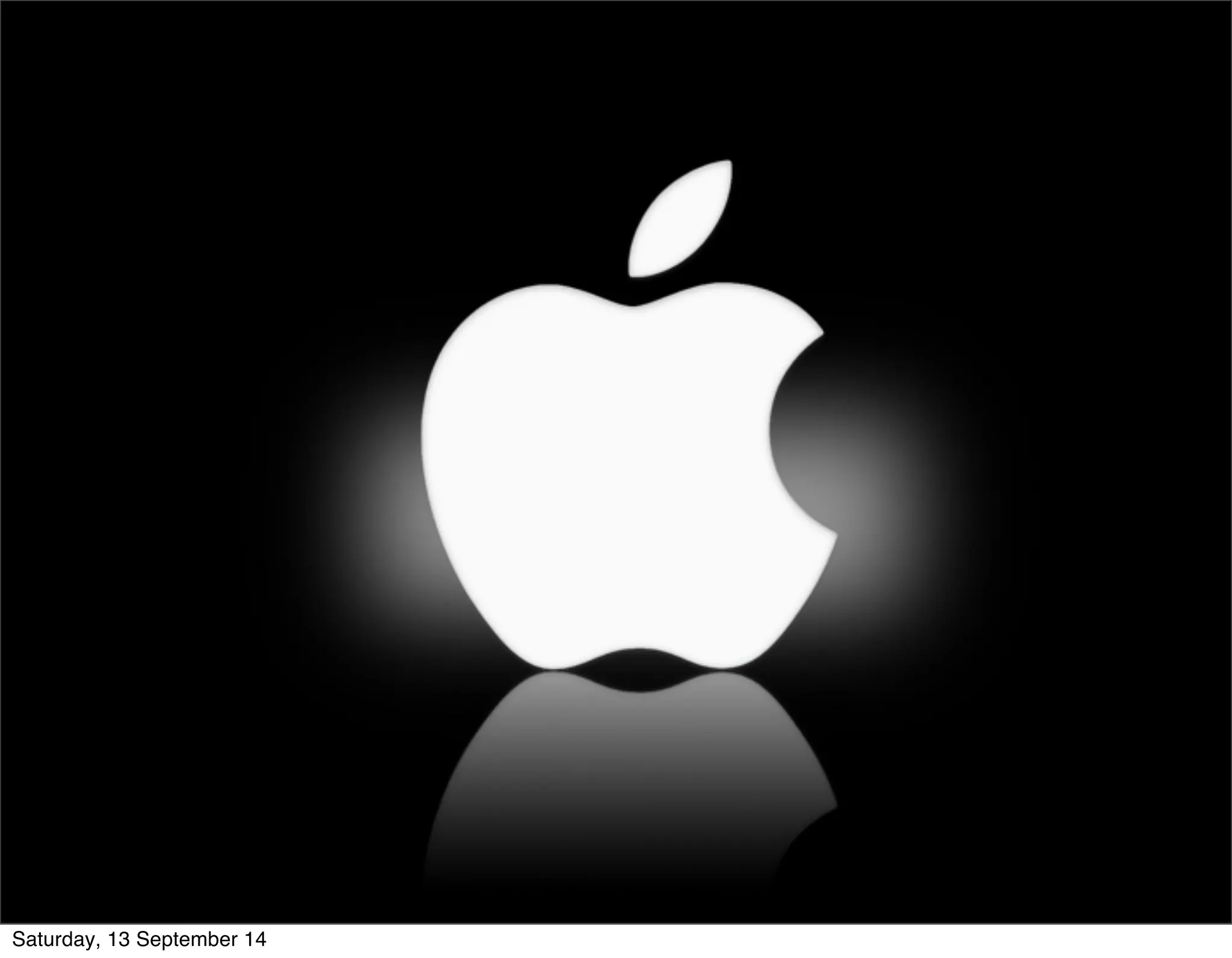 Saturday, 13 September 14 
 