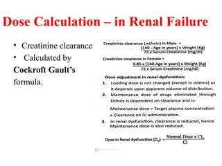 Cockroft Formule Dosage calculation pharmacology 2nd year.pptx