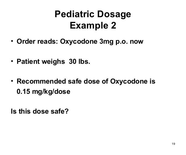 Dosage Calulations Part 1