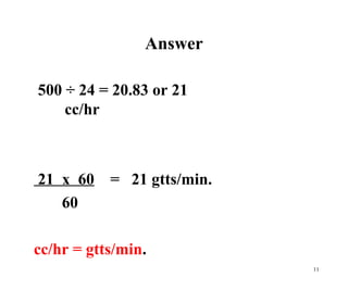 Dosage calulations part 2 | PPT