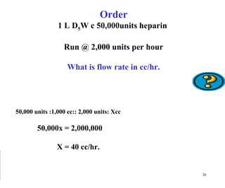 Dosage Calulations Part 2