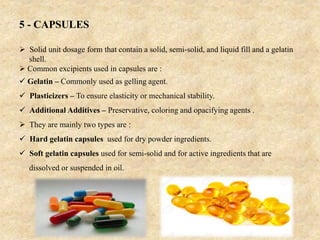 Dosage Forms and Drug Delivery Systems | PPTX