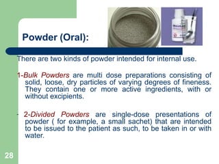 Dosage forms | PPTX