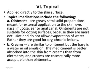 Topical Examples DOSAGE FORMSand medication adminidtration PPT.pptx