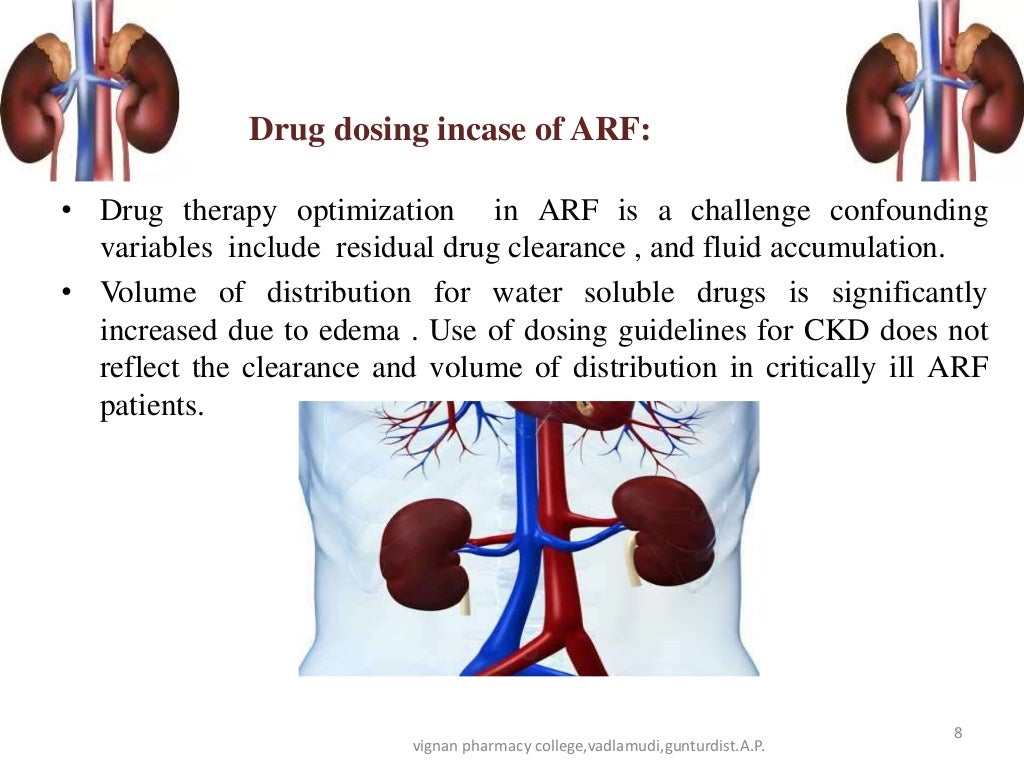 Dose Adjustment in renal and hepatic failure