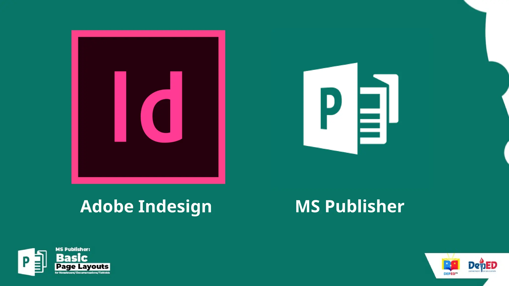 MS Publisher
Adobe Indesign
 