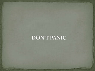 Dos and don'ts during an earthquake