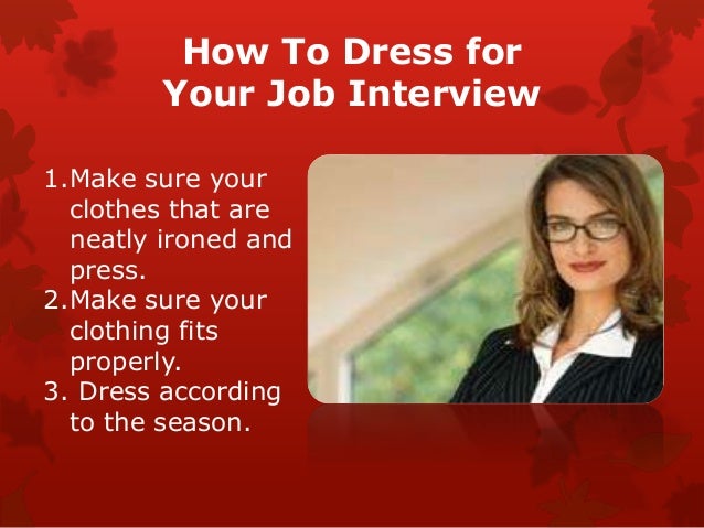 dos and don ts of a job interview