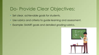 Dos and Don’ts of Modern Teaching and Best practice for Effective ...