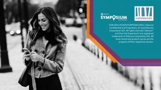 FOR DISCUSSION PURPOSESONLY. Sitecore
Confidential and Proprietary. © 2016 Sitecore
Corporation A/S. All rights reserved. Sitecore®
and Own the Experience® are registered
trademarks of Sitecore Corporation A/S. All
other brand and product names are the
property of their respective owners.
 