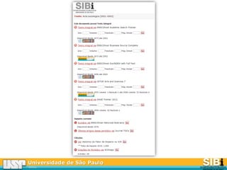 Universidade de São Paulo
BRASIL
 