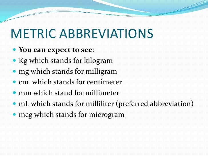 Kilograms Abbreviation kilograms-abbreviation