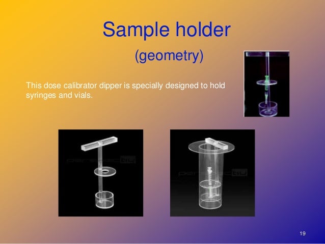 Dose calibrator Dose calibrator