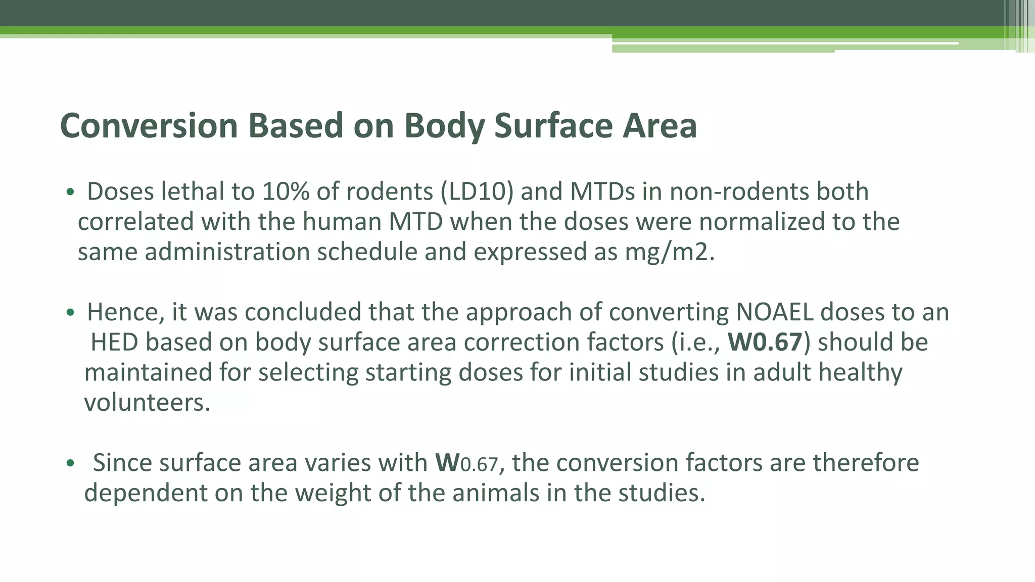 Curated visual reference: Fresh Look at Dose Conversion From Animal To Human