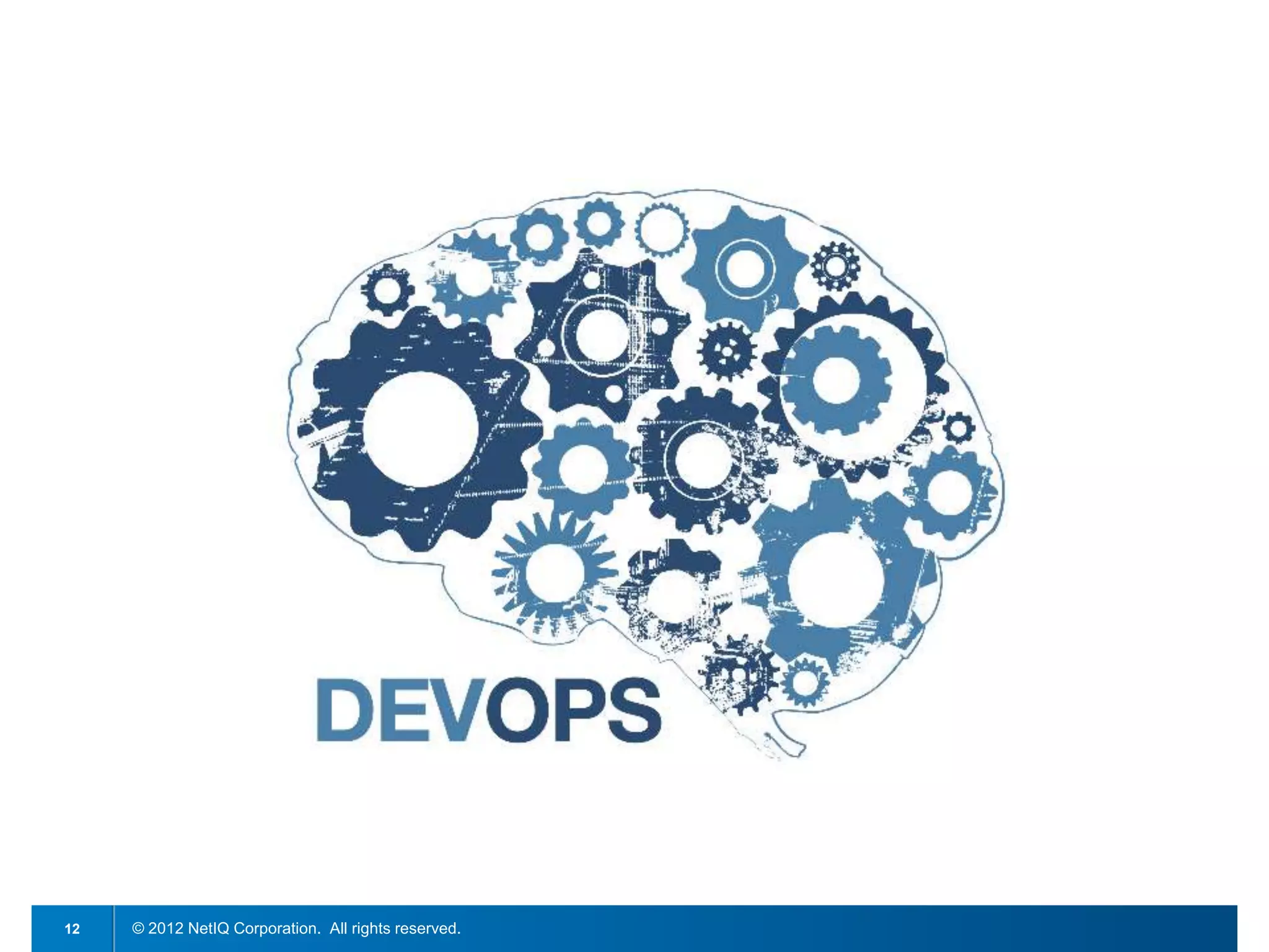 12   © 2012 NetIQ Corporation. All rights reserved.
 