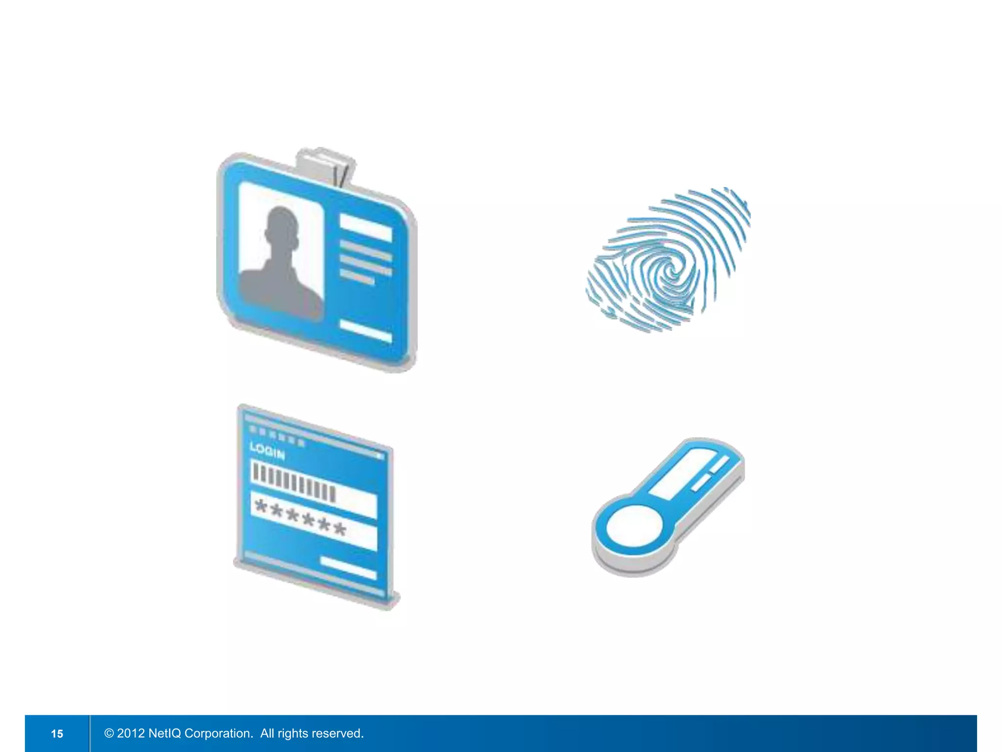 15   © 2012 NetIQ Corporation. All rights reserved.
 