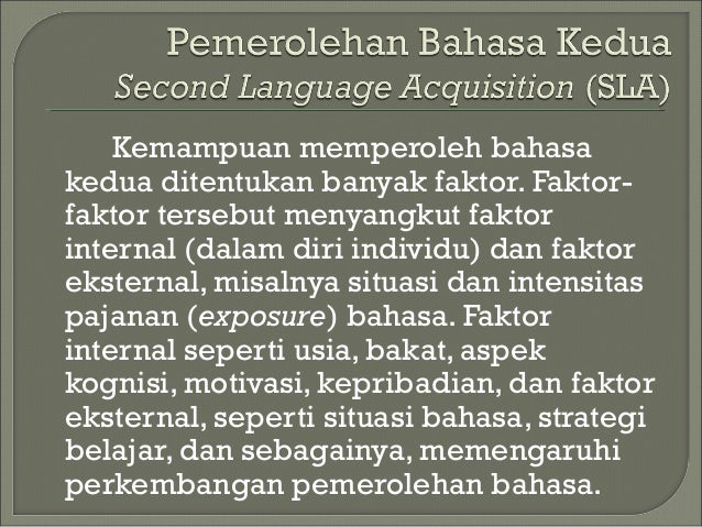 Kognisi dan bahasa