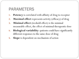 Dose response relationship or exposure–response relationship | PPT