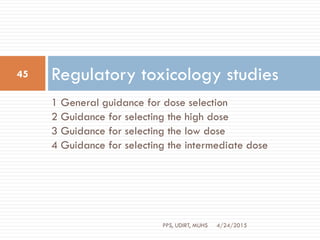 Dose selection | PDF