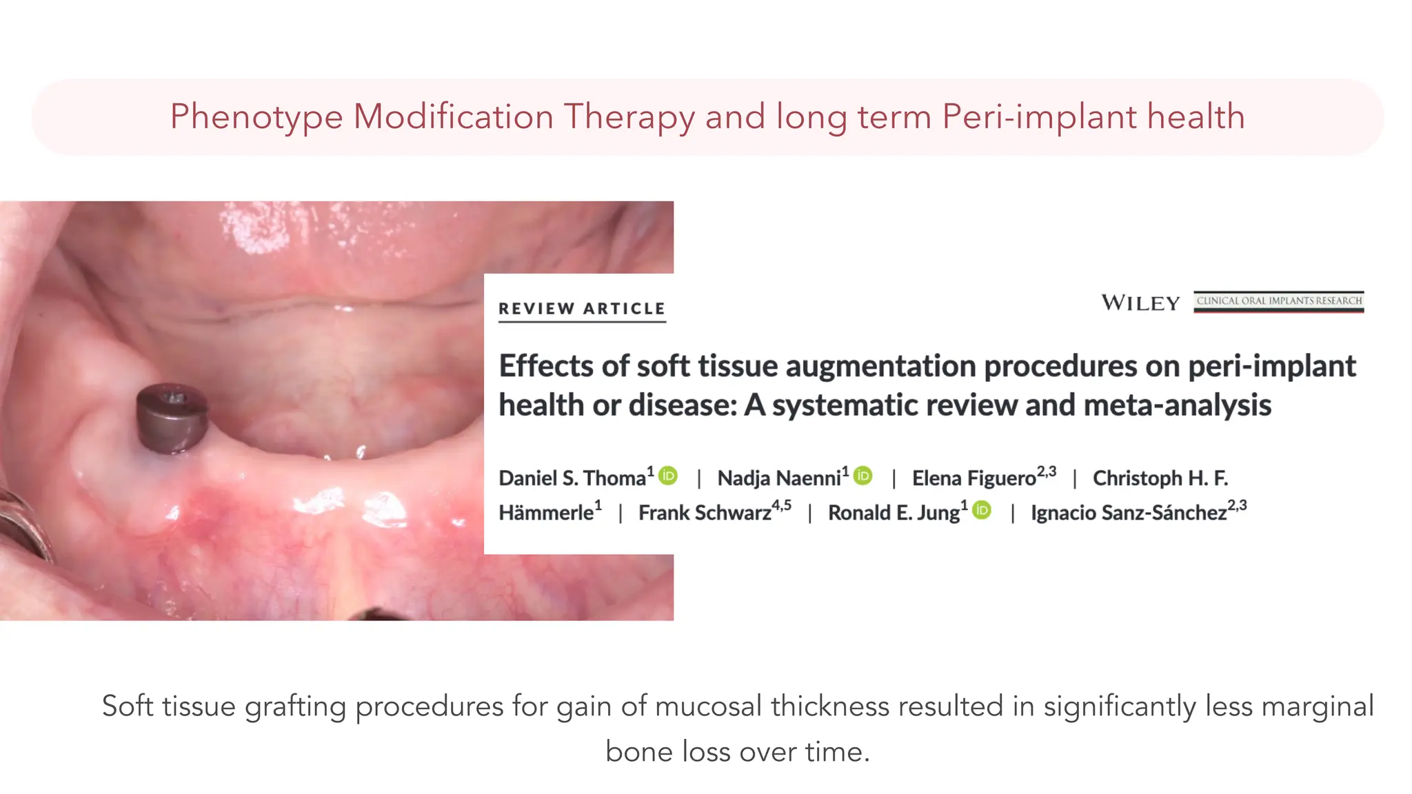 Periodontal/Peri-implant Soft tissue phenotype | PDF