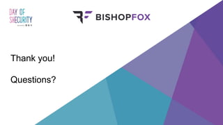 Thank you!
Questions?
 