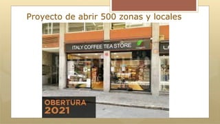 Proyecto de abrir 500 zonas y locales
 