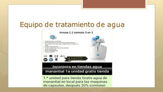 Equipo de tratamiento de agua
 