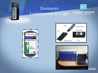 Dosímetro
Luminiscente:In Light
 