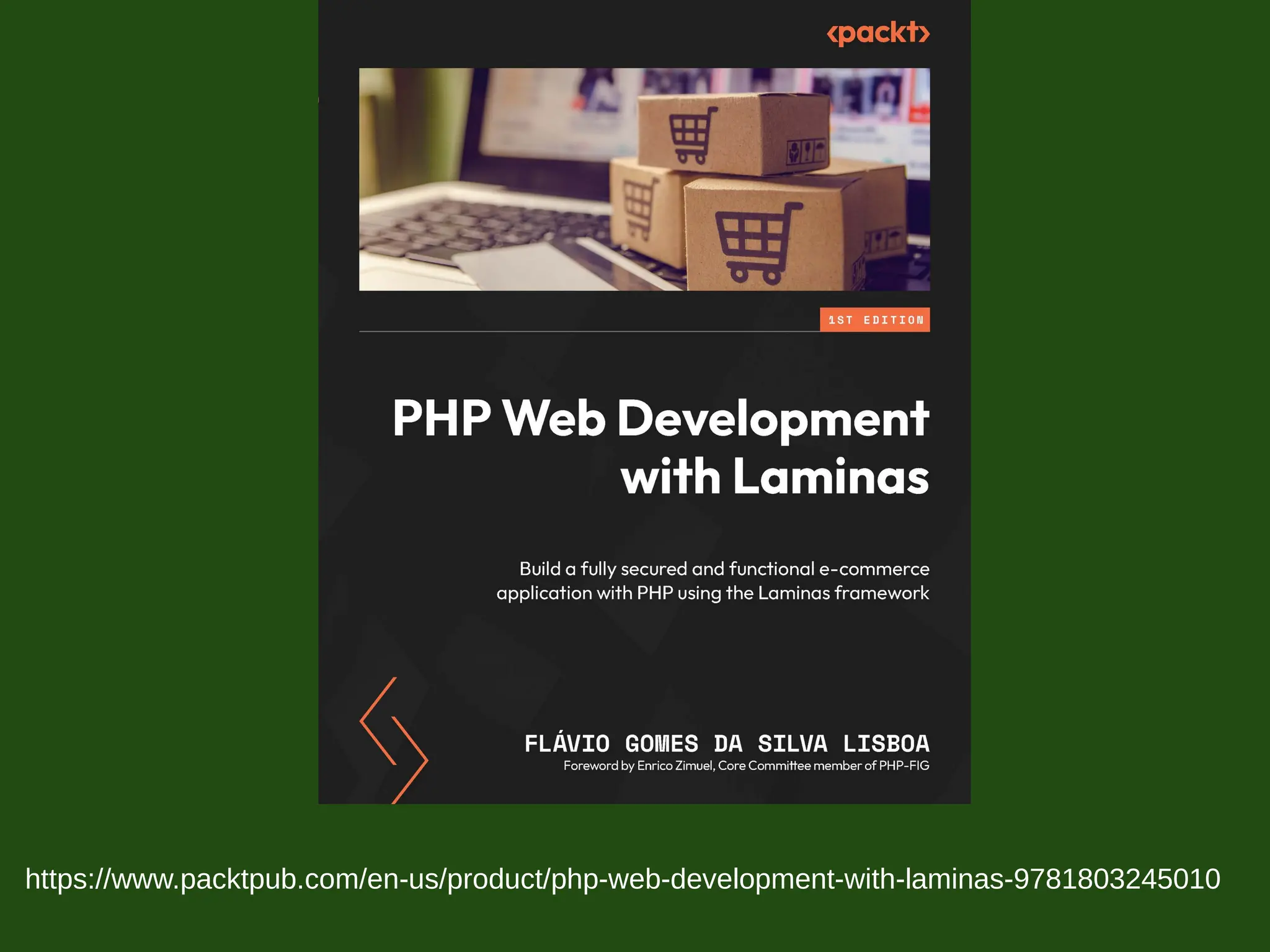 https://www.packtpub.com/en-us/product/php-web-development-with-laminas-9781803245010
 