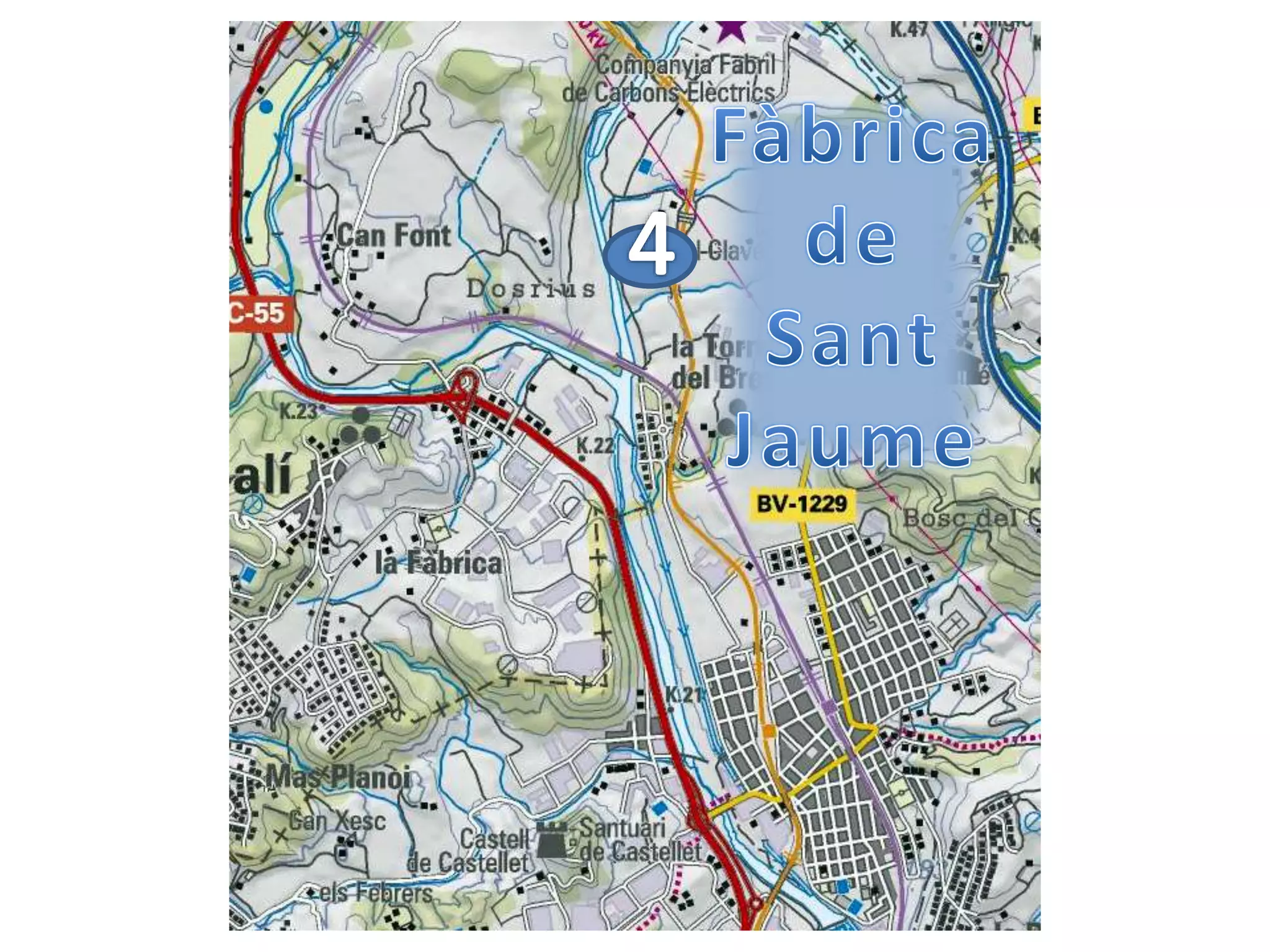 Dos rius i un imperi. Itinerari Bages Sud