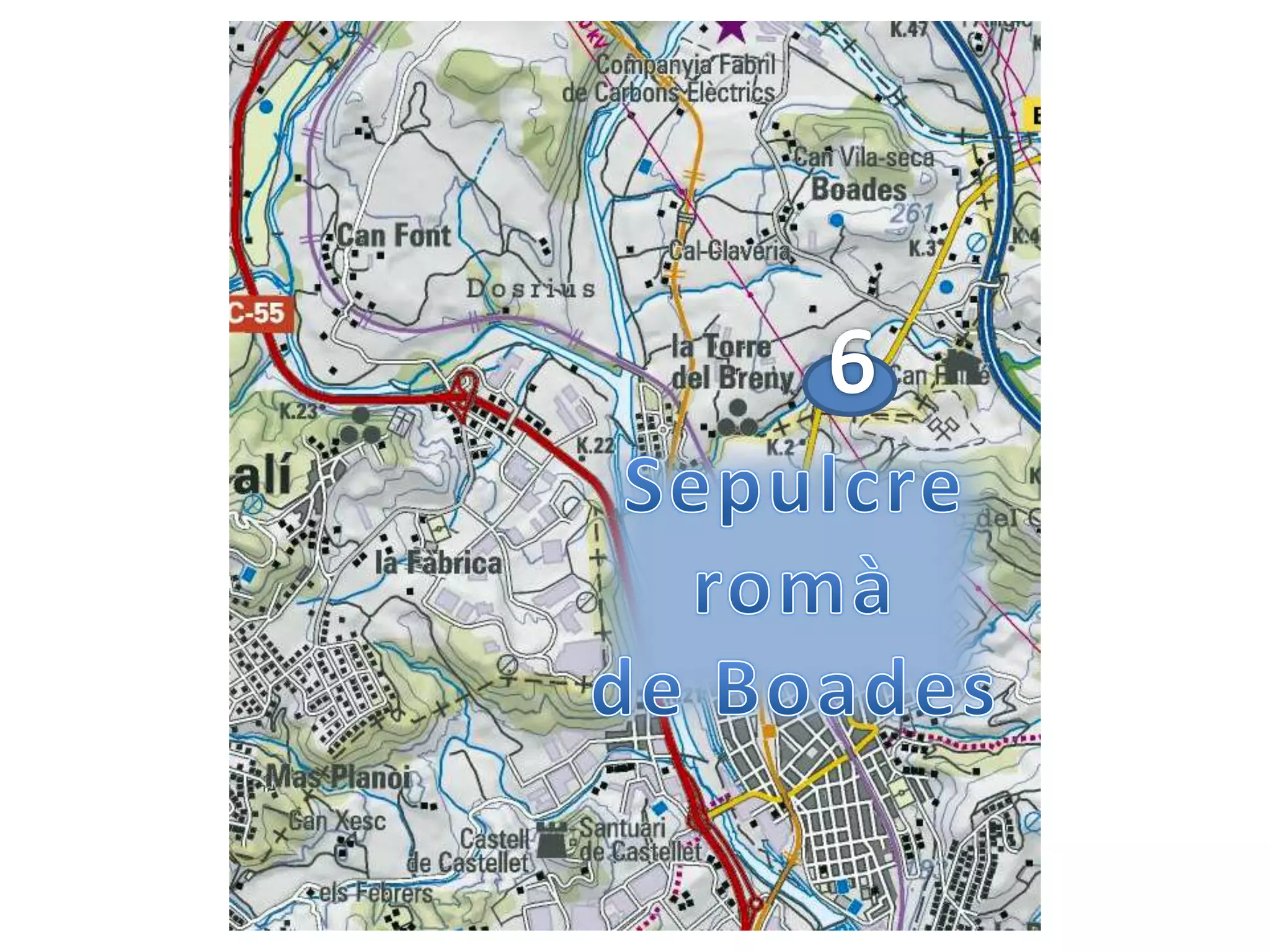 Dos rius i un imperi. Itinerari Bages Sud