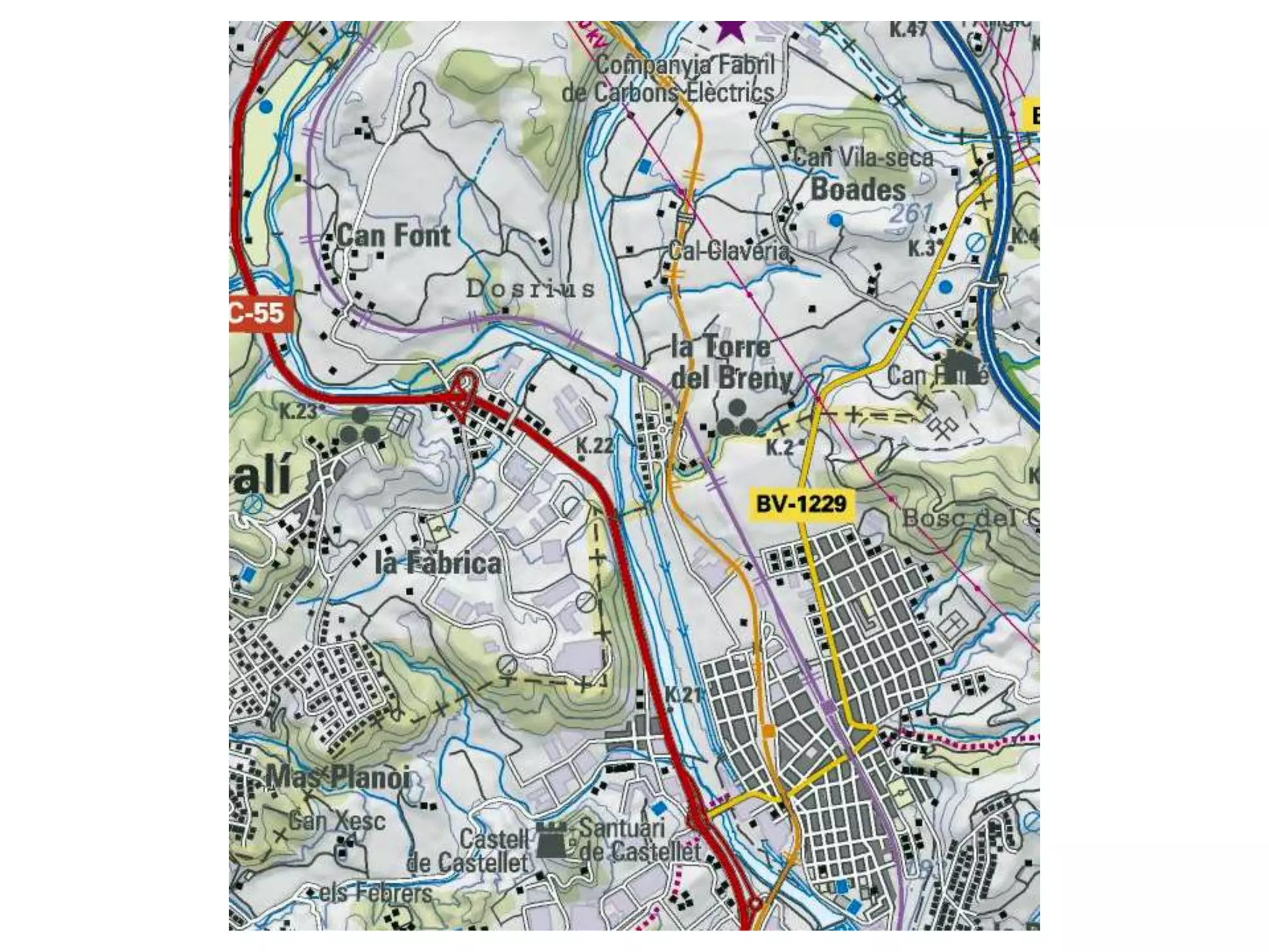Dos rius i un imperi. Itinerari Bages Sud