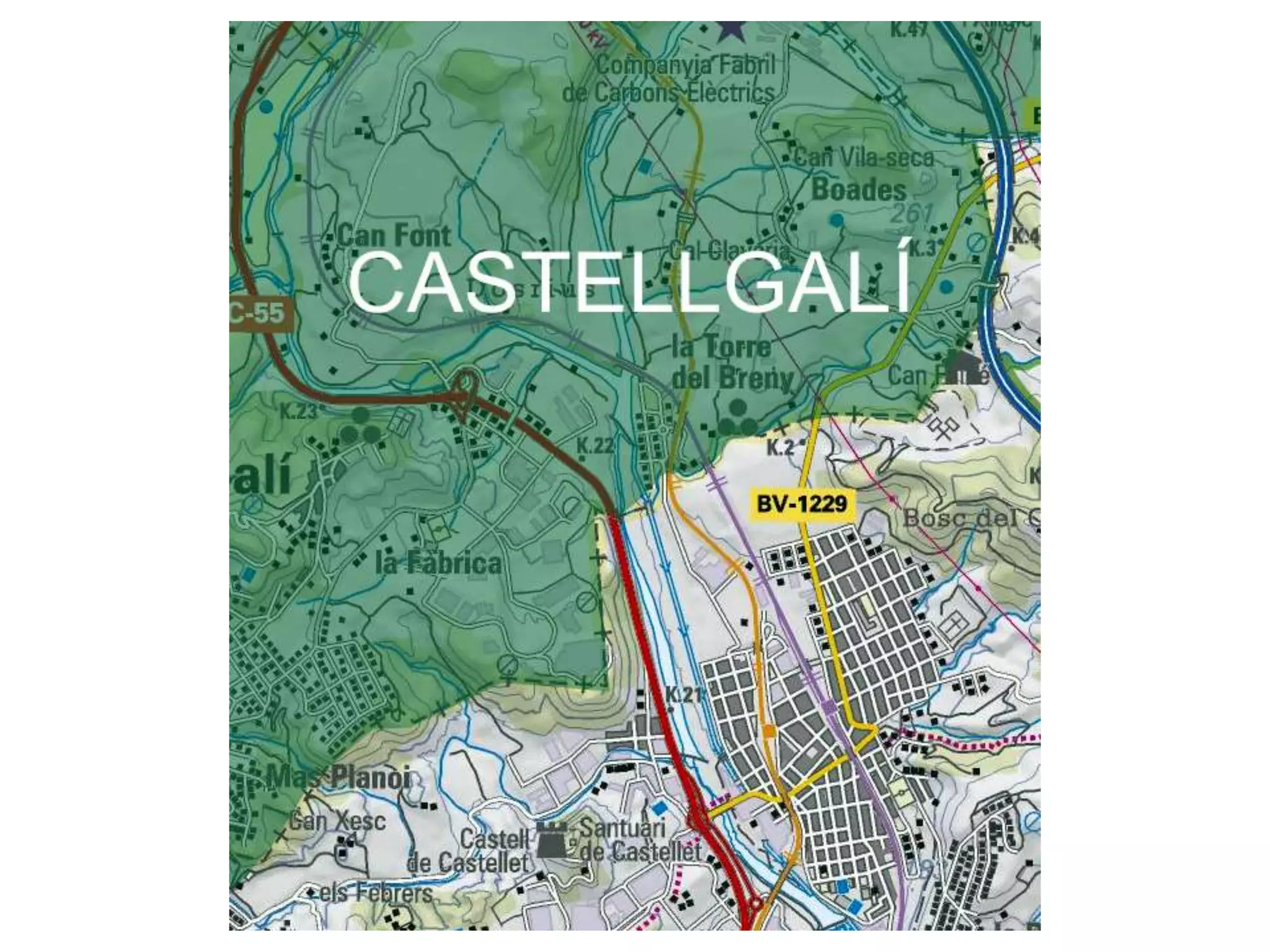 Dos rius i un imperi. Itinerari Bages Sud