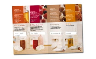 honey and cereals red fruits macadamia peach 